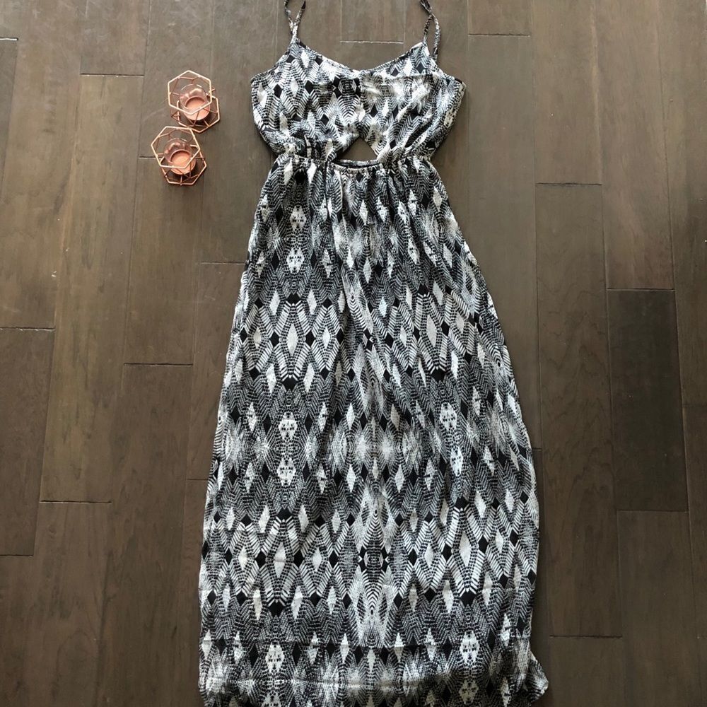 Tribal print Maxi dress 🖤